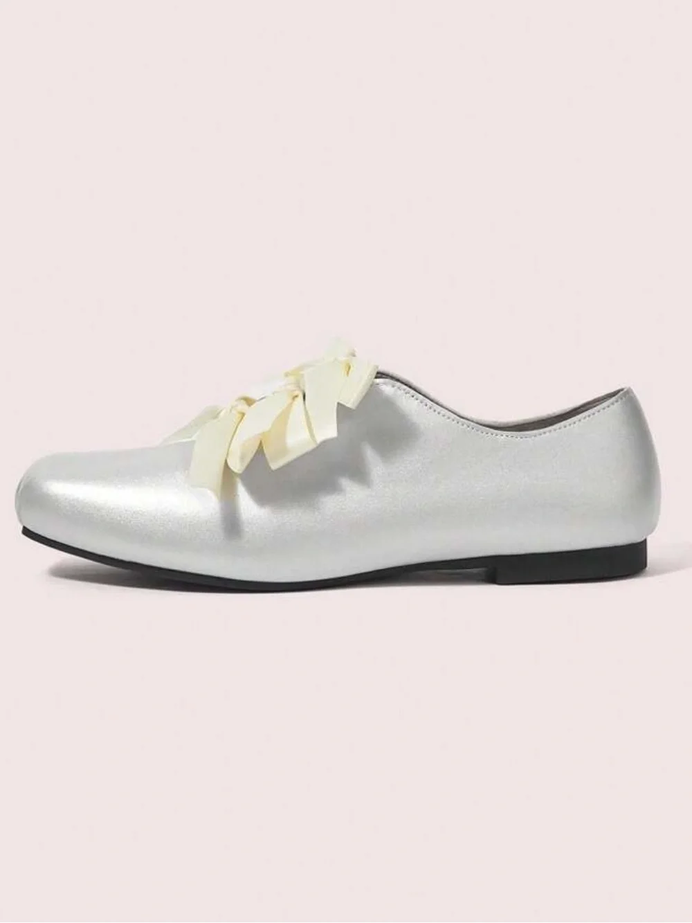 Ballet Flats with Ribbon Details